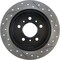 Centric Parts Sport Drilled/Slotted Brake Rotor, 127.62097R 127.62097R - alternate 3